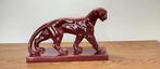 Prachtig origineel art deco beeld van panther of luipaard., Ophalen of Verzenden