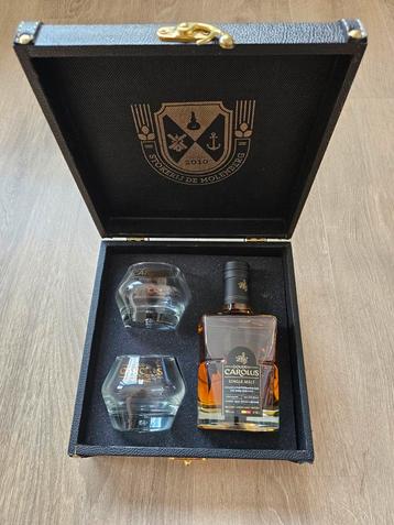 Gouden Carolus luxe lederen koffer beschikbaar voor biedingen