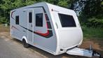 Sterckeman Starlett 470CP **GRAPHIT** + VOORTENT BJ2022, Caravans en Kamperen, Caravans, Sterckeman, Vast bed, Tot en met 4