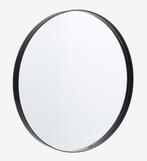 Ronde spiegel zwart staal MARSTAL Jysk, Maison & Meubles, Accessoires pour la Maison | Miroirs, Rond, Enlèvement, 50 à 75 cm, Neuf