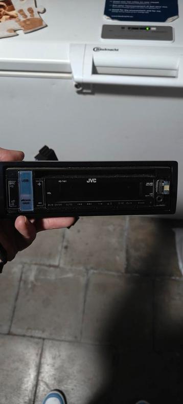 Radio CD auto JVC MP3 comme neuf beschikbaar voor biedingen
