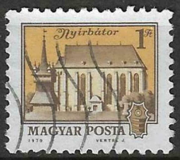 Hongarije 1979 - Yvert 2652 - Nyirbator (ST), Postzegels en Munten, Postzegels | Europa | Hongarije, Verzenden