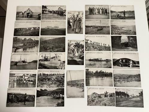 47 ongelopen kaarten Belgische bezetting Duits-Oost-Afrika, Verzamelen, Postkaarten | Buitenland, Ongelopen, Buiten Europa, Voor 1920