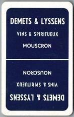speelkaart - LK12919 - Demets & Lyssens, Verzamelen, Verzenden, Zo goed als nieuw, Speelkaart(en)
