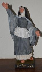 St Gertude van Nijvel, 34 cm, Ophalen of Verzenden