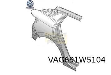 Volkswagen ID.4 (11/20-) achterscherm Rechts (lasdeel) Origi disponible aux enchères