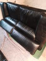 Salon cuir, Maison & Meubles, Quatre personnes ou plus, Banc droit, Comme neuf, Enlèvement