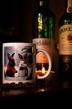 Schattige koffiemok, Huis en Inrichting, Keuken | Servies, Ophalen of Verzenden, Nieuw, Keramiek, Kop(pen) en/of Schotel(s)