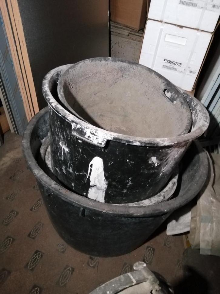 Bassines de maçon, Bricolage & Construction, Bricolage & Rénovation Autre, Utilisé, Enlèvement