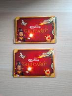 2 tickets voor toegang Efteling tot 31 December + 2 gift ca, Ophalen of Verzenden