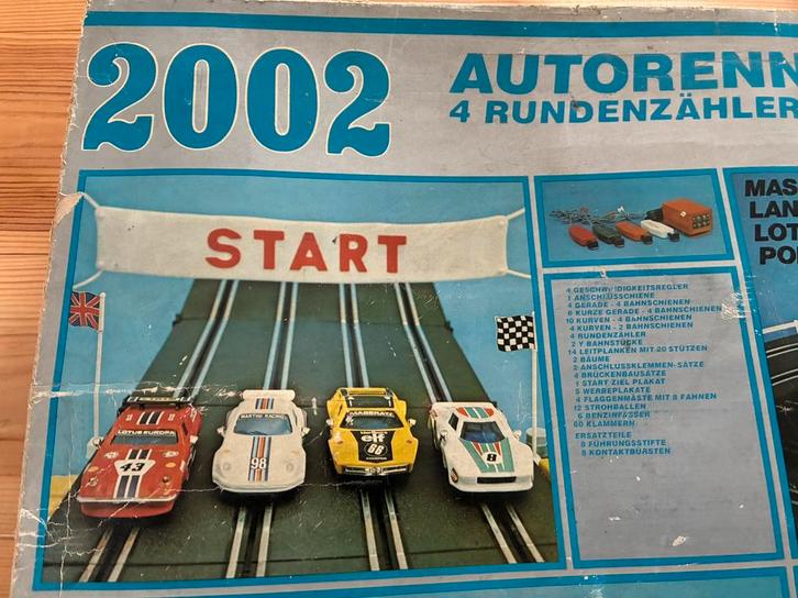 Circuit Auto vintage, Enfants & Bébés, Jouets | Circuits, Utilisé, Circuit, Électrique, Autres marques, À monter soi-même, Enlèvement ou Envoi