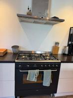 Luxe mat witte eiland keuken Gedemonteerd Direct beschikbaar, Wit, Overige typen, Ophalen of Verzenden, Zo goed als nieuw