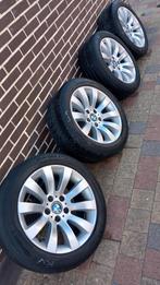17inch originele bmw velgen bmw e60 met banden 225/50/17, Auto-onderdelen, Banden en Velgen, Ophalen, Gebruikt, Band(en)
