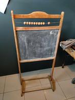 antiek krijtbord met telraam, Ophalen, Gebruikt, Krijtbord