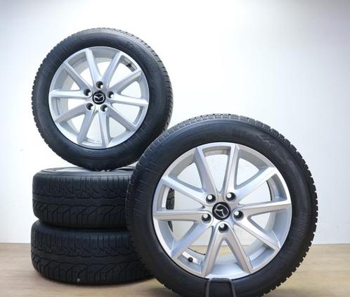 Mazda 6 velgen 17 inch velgen + winterbanden, Autos : Pièces & Accessoires, Pneus & Jantes, Jante(s), Pneus hiver, 17 pouces, 225 mm