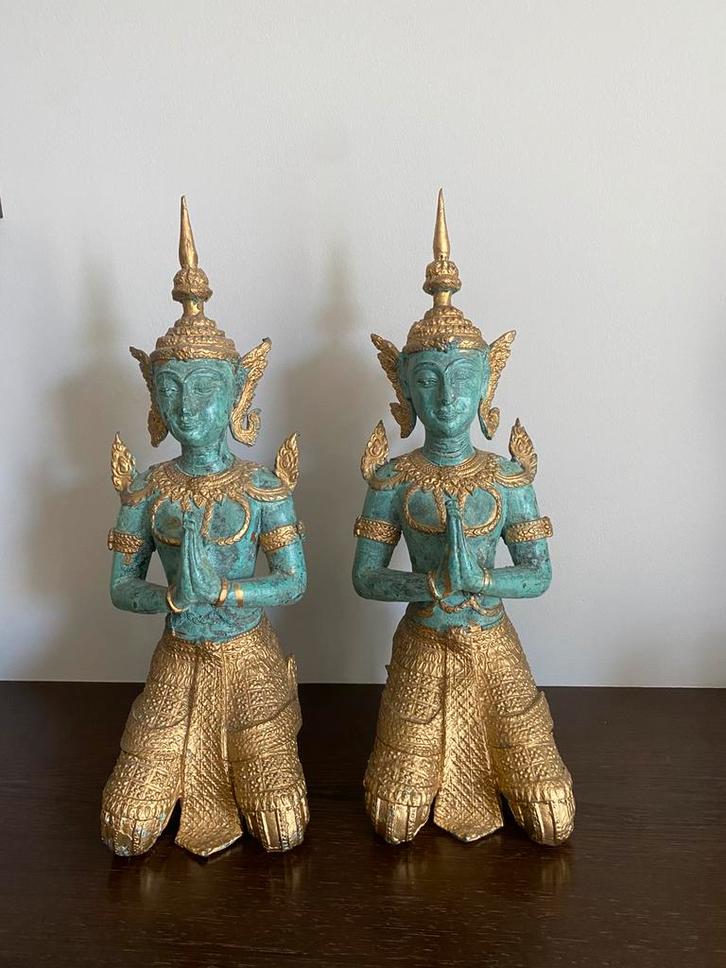 Thaise Tempelwachters, Huis en Inrichting, Woonaccessoires | Boeddhabeelden, Zo goed als nieuw, Ophalen