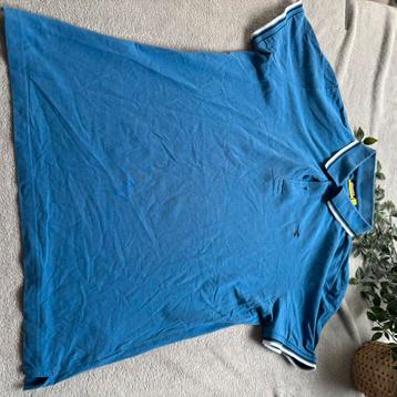 Diadora Licht Blauw Polo Shirt Size: L beschikbaar voor biedingen
