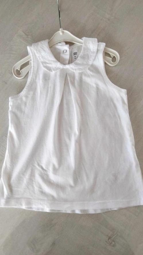 Shirt kanten kraag La Redoute maat 92 - 98, Kinderen en Baby's, Kinderkleding | Maat 92, Zo goed als nieuw, Meisje, Shirt of Longsleeve