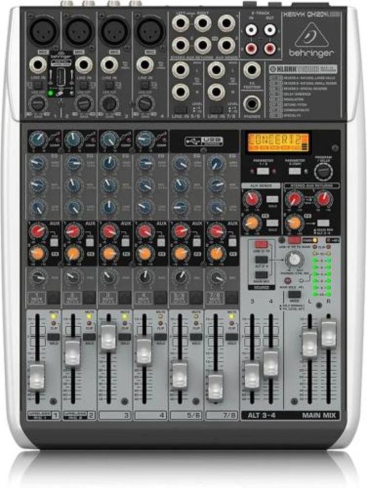 Behringer - Xenyx QX1204USB (Splinternieuw), Muziek en Instrumenten, Mengpanelen, Nieuw, 5 tot 10 kanalen, Ophalen