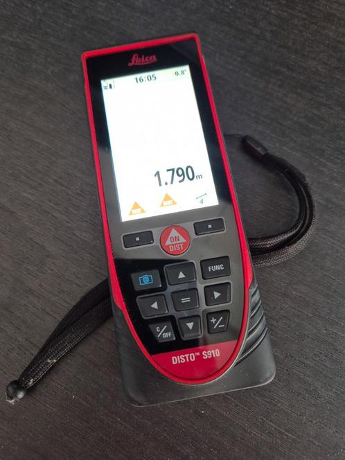 Leica Disto s910 - Topmodel laser afstandsmeter, Doe-het-zelf en Bouw, Meetapparatuur, Zo goed als nieuw, Afstand, Ophalen of Verzenden