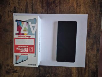 Samsung Galaxy A71 + full armord hoesje ( volledig dicht)