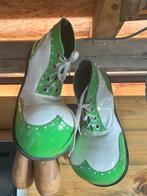 Originele echt lederen clownschoenen, Verzamelen, Kleding en Patronen, Ophalen of Verzenden, Zo goed als nieuw