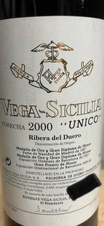 Vega -Sicilia unico 2000 OWC magnum, Verzamelen, Wijnen, Nieuw, Rode wijn, Vol, Spanje