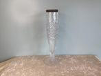 Vase en cristal avec bord argenté. VSL041/C., Antiquités & Art, Enlèvement