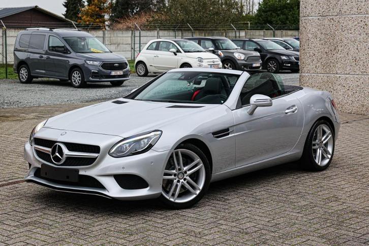 Mercedes-Benz SLC 200 LEDER-ALCANTARA*CAMERA*GLAZEN-DAK*NAVI, Auto's, Mercedes-Benz, Bedrijf, Te koop, SLC, ABS, Achteruitrijcamera