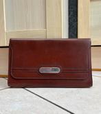 Delvaux vintage etui, Handtassen en Accessoires, Overige merken, Gebruikt, Bruin, Ophalen of Verzenden