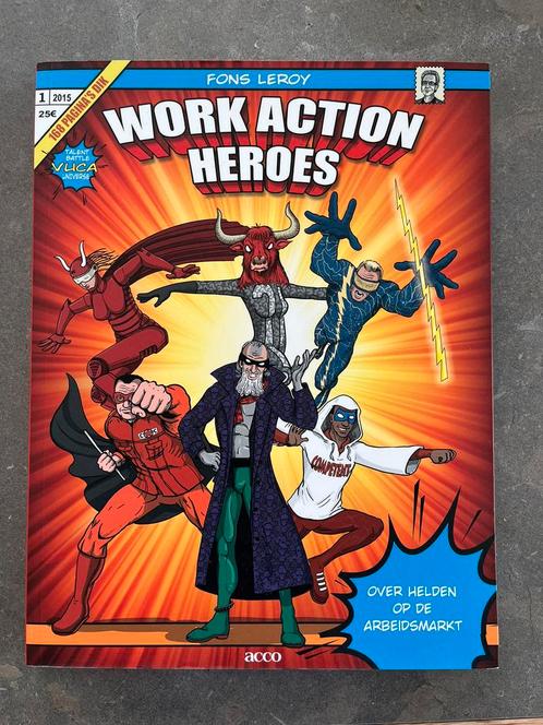 Boek Work Action Heroes, Livres, BD | Comics, Comme neuf, Comics, Europe, Enlèvement ou Envoi