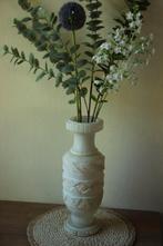 Vintage grote Albasten vaas, Antiek en Kunst, Ophalen of Verzenden