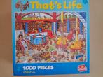 Puzzel 1000 stukjes That's Life Goliath 1 stukje ontbreekt, Ophalen, 500 t/m 1500 stukjes, Gebruikt, Legpuzzel