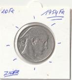20 FR 1954 FR ZILVER, Postzegels en Munten, Munten | België, Ophalen of Verzenden, Zilver, Zilver