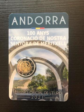 2 euromunten Andorra en Malta, Postzegels en Munten, Munten | Europa | Euromunten, Ophalen of Verzenden, Malta, 2 euro