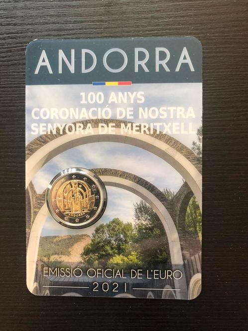 2 euromunten Andorra en Malta, Postzegels en Munten, Munten | Europa | Euromunten, 2 euro, Malta, Ophalen of Verzenden