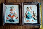 2 keramische kadertjes, Antiek en Kunst, Ophalen