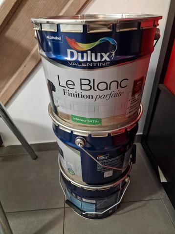 Dulux le blanc finition parfaite 10L beschikbaar voor biedingen