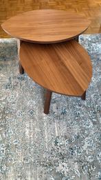 Bijzettafel, 2 stuks Stockholm, Huis en Inrichting, Ophalen, Minder dan 45 cm, Scandinavisch, 55 tot 75 cm