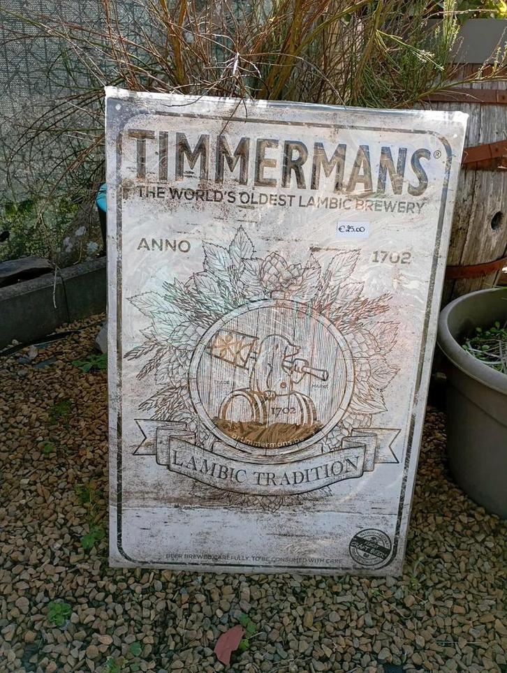 Timmermans, Verzamelen, Biermerken, Zo goed als nieuw, Verzenden