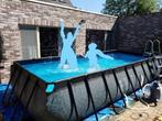 zwembad: EXIT Stone  540x250x100cm met zandfilterpomp, Tuin en Terras, Zwembaden, Ophalen, 200 tot 300 cm, 80 tot 120 cm, Zo goed als nieuw
