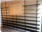 stalen design boekenrek, Ophalen, Gebruikt