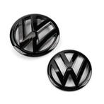 Vw golf 6 Vw polo logo noir black emblem front and rear