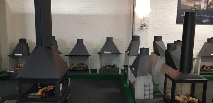 fabrieksopruiming: openhaard inbouwhaard sfeerhaard haarden, Huis en Inrichting, Woonaccessoires | Overige, Nieuw, Ophalen