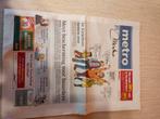 Metro gratis dagblad 24 okt 2013 dr Kiekeboe en familie, Ophalen of Verzenden, Zo goed als nieuw, Krant