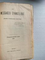 Le Messager Evangelique, Feuille D'Edification Chretienne, Ophalen of Verzenden