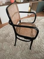 Vintage rieten stoel, Thonet stijl nr 811 Hoffman, Antiek en Kunst
