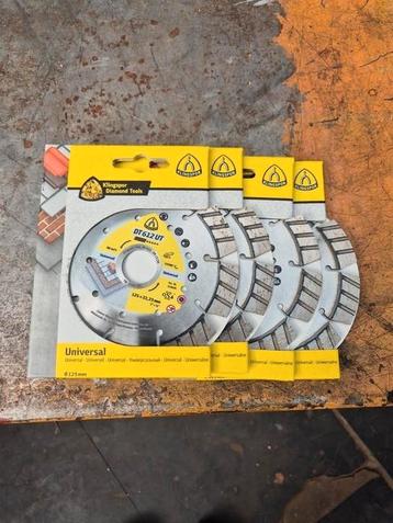 Klingspor DT 612 UT diamantdoorslijpschijf 125 x 2,4 x 22,23 beschikbaar voor biedingen
