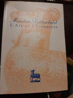 Livre - Mouton Rothschild,  l'art et l'etiquette, Boeken, Ophalen of Verzenden, Gelezen