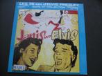 Elvis Presley Janis en Elvis 25 cm van Franse makelij, Ophalen of Verzenden, Gebruikt, 10 inch, Poprock